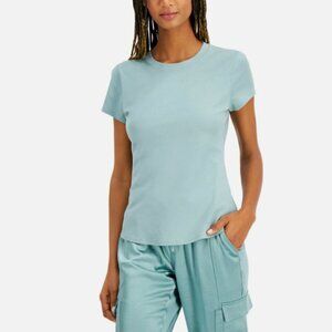I.N.C Womens Solid Basic T-Shirt